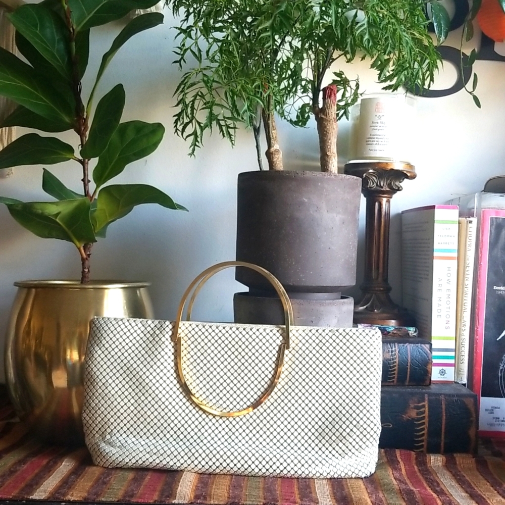 Art Deco Metal Mesh Bag